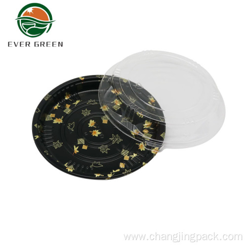 Large Round Maki Platter Sushi Containers For Sale
